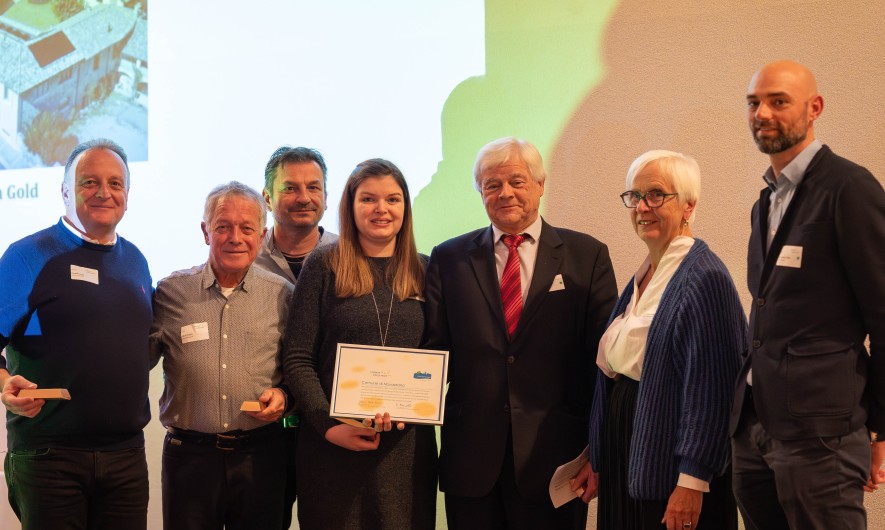 Gold-Event in Saas-Fee